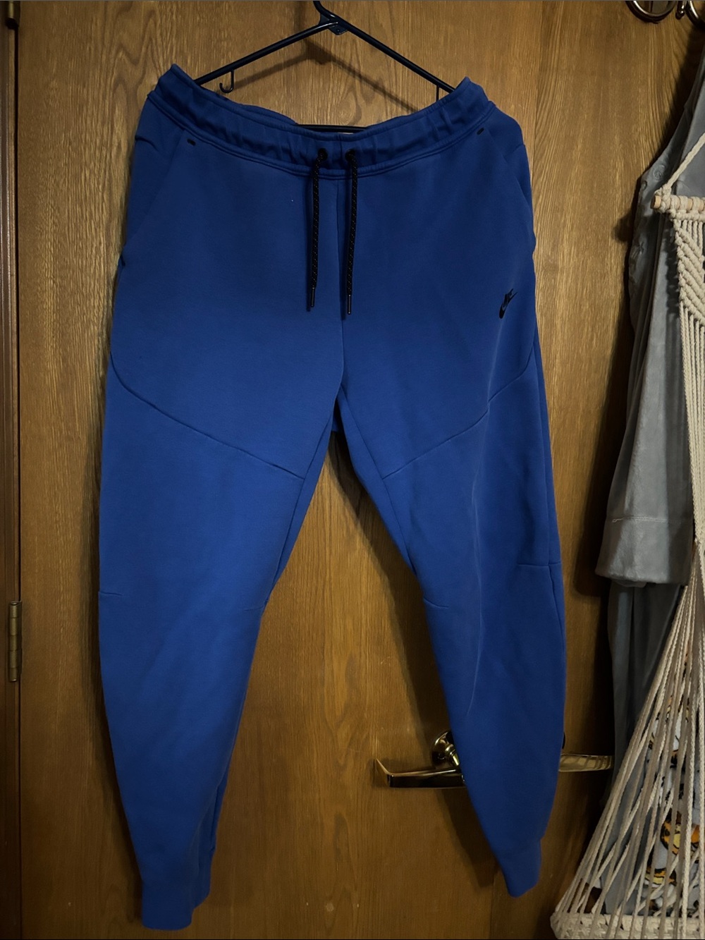 Nike tech Men's Royal Blue Jogger Sweatpants